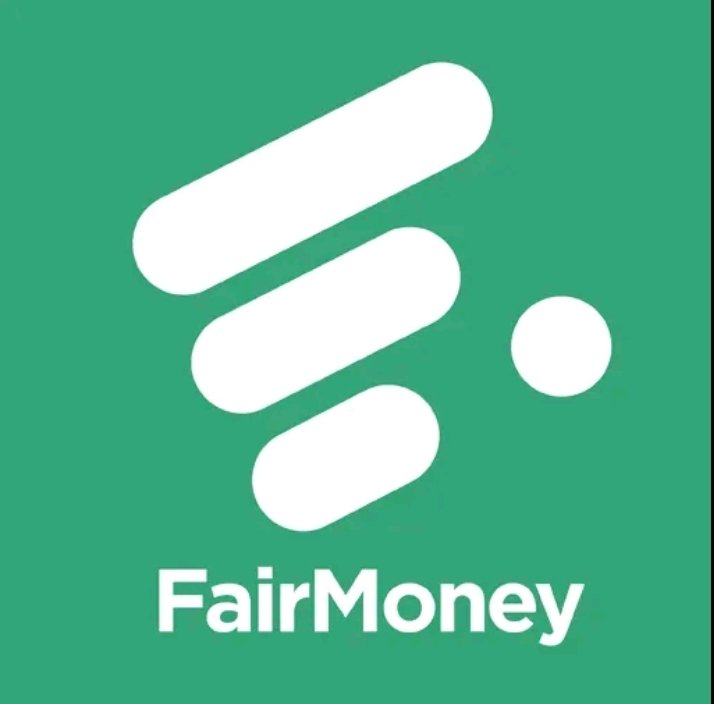 A screenshot of FairMoney Logo. This is among the top 20 loan apps in Nigeria.