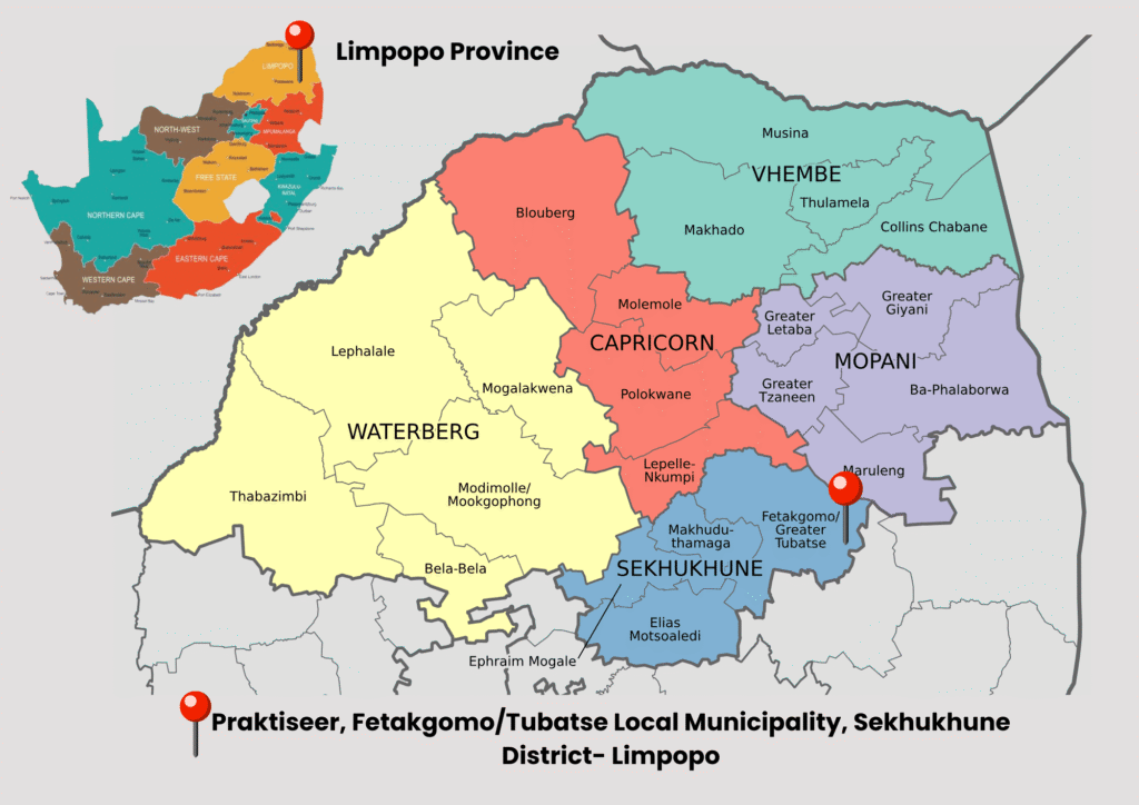 Praktiseer Map Graphic